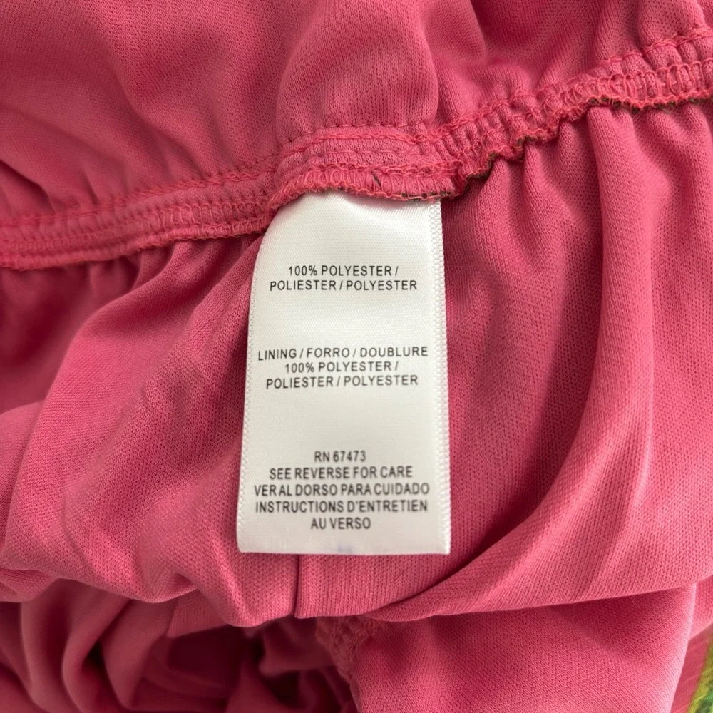 Taylor Tropical Pink and Green Jumpsuit‎